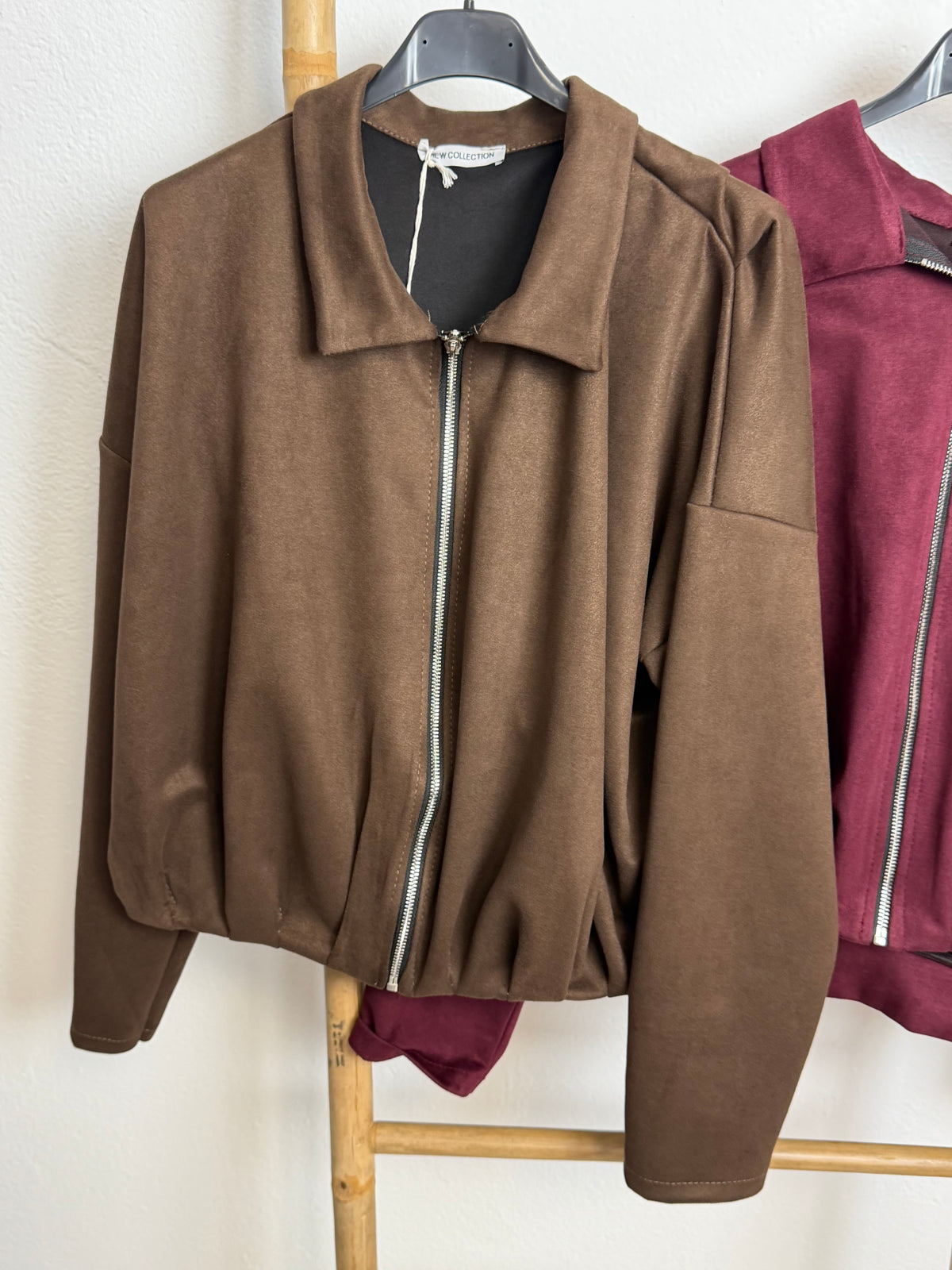 Chaqueta cuello + cremallera