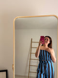 Conjunto rayas azul