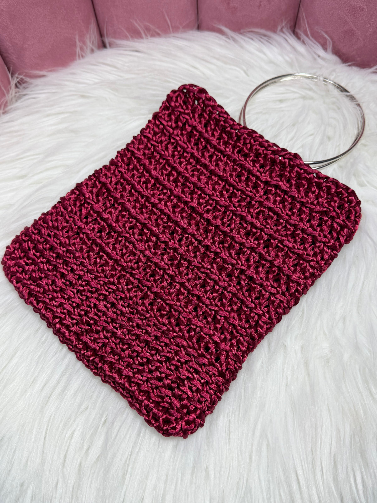 BOLSO ARO GLAM ROJO