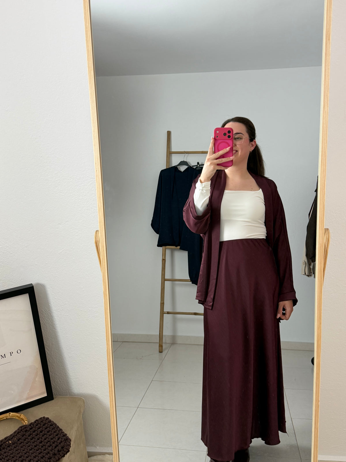 CONJUNTO VENECIA (falda + kimono)