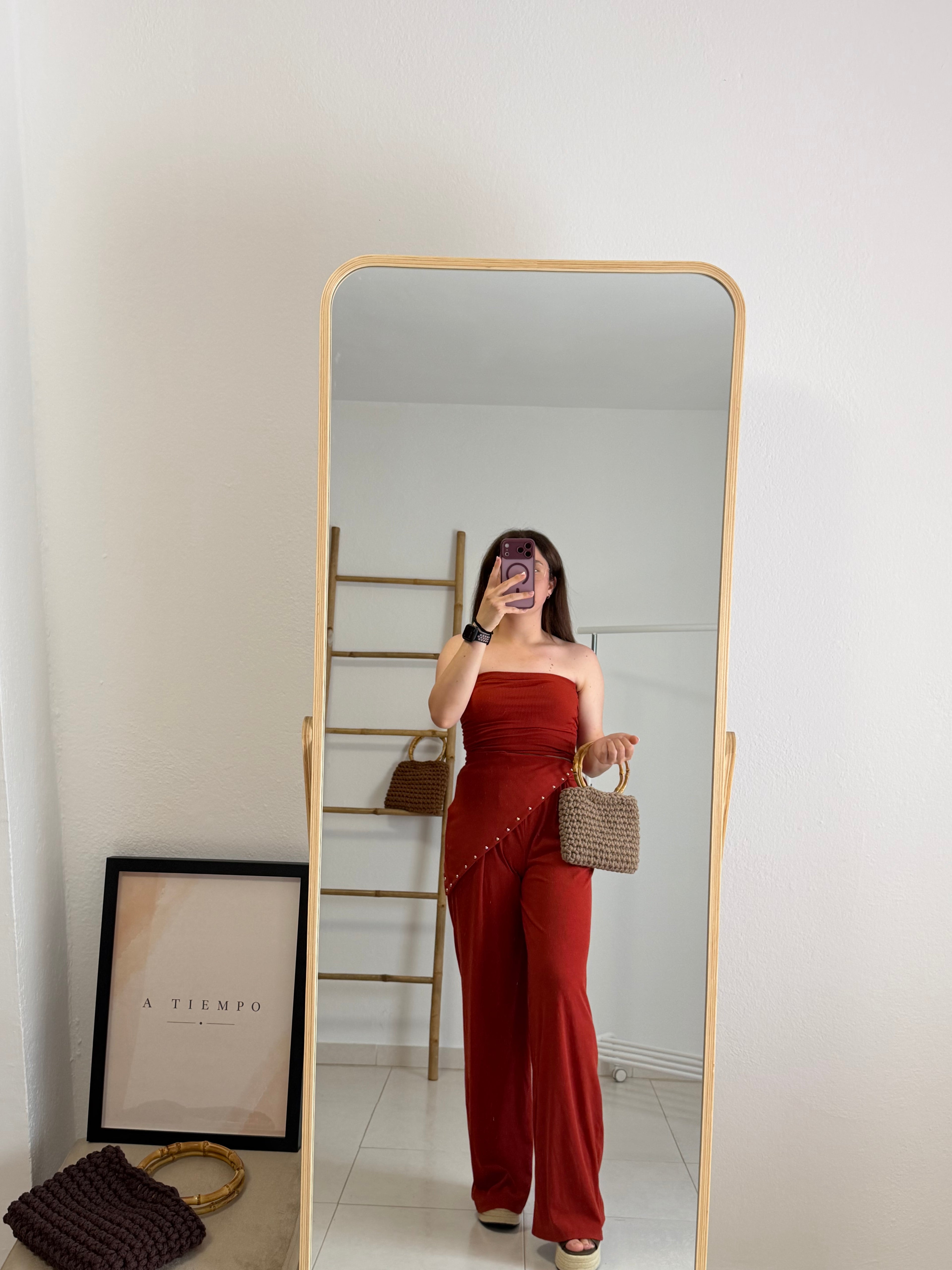 Conjunto Teja Top + Pantalón