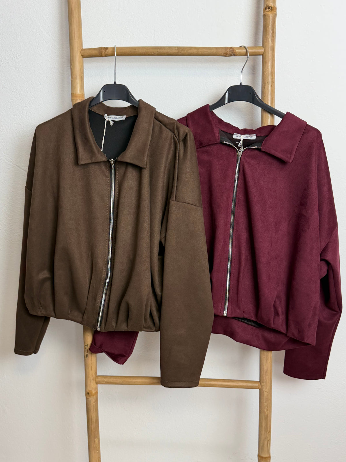 Chaqueta cuello + cremallera