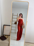 Conjunto Teja Top + Pantalón