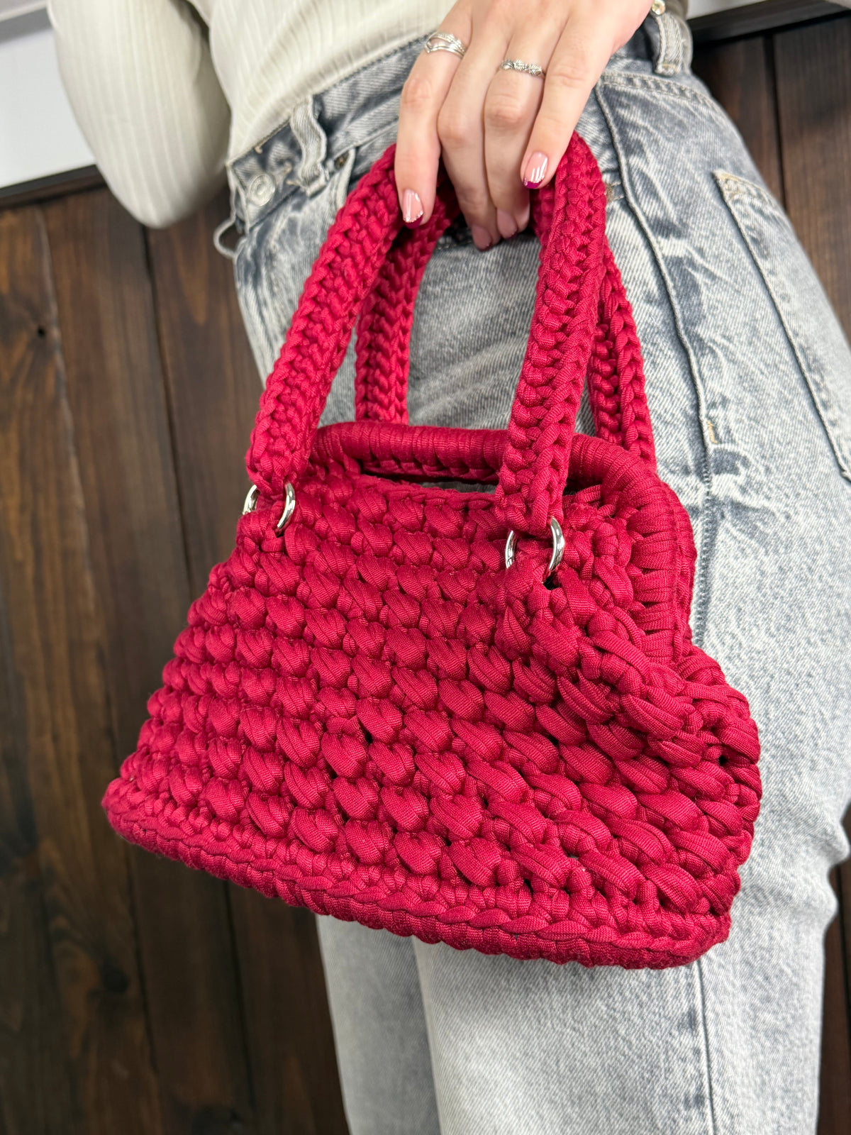 BOLSO AURA ROJO